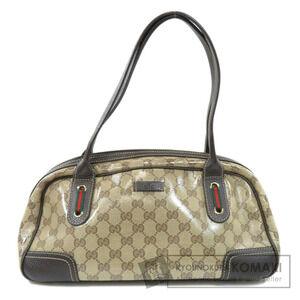 Gucci GG Crystal Sherry Handbag Canvas